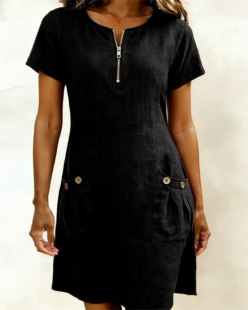 LINA™ | ELEGANT A-LINE DRESS