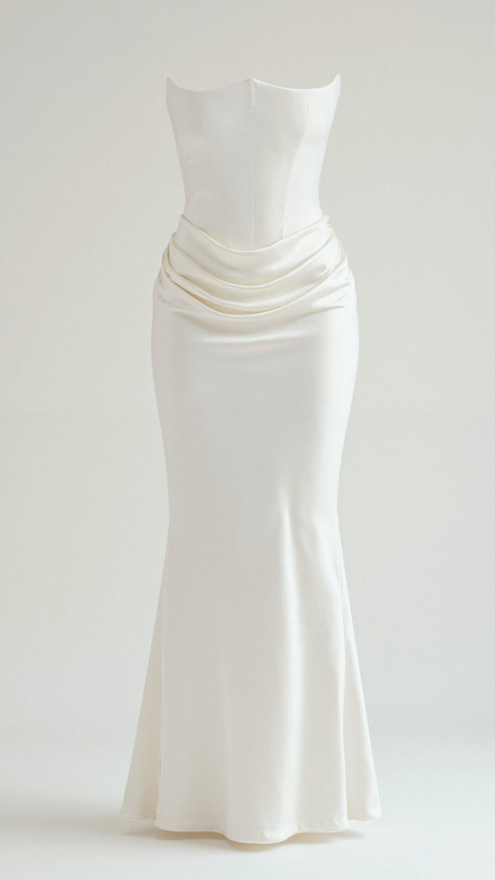Alice | Women Wedding Guest Column Maxi Dress