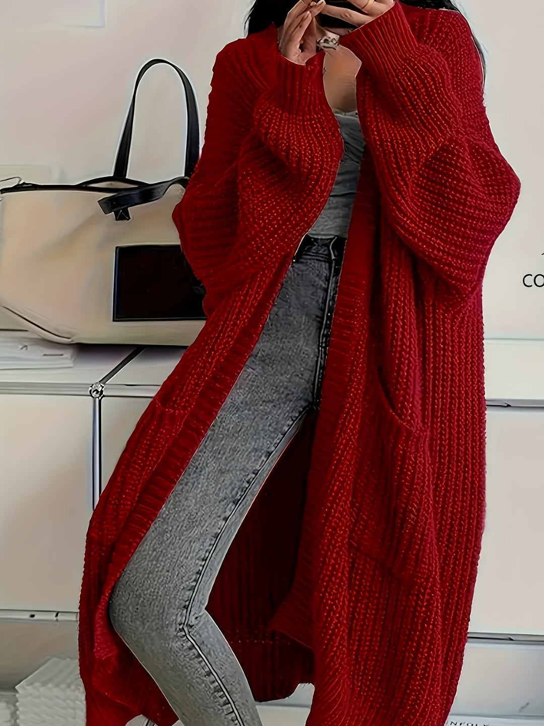 Leda | Cozy Confidence Longline Cardigan