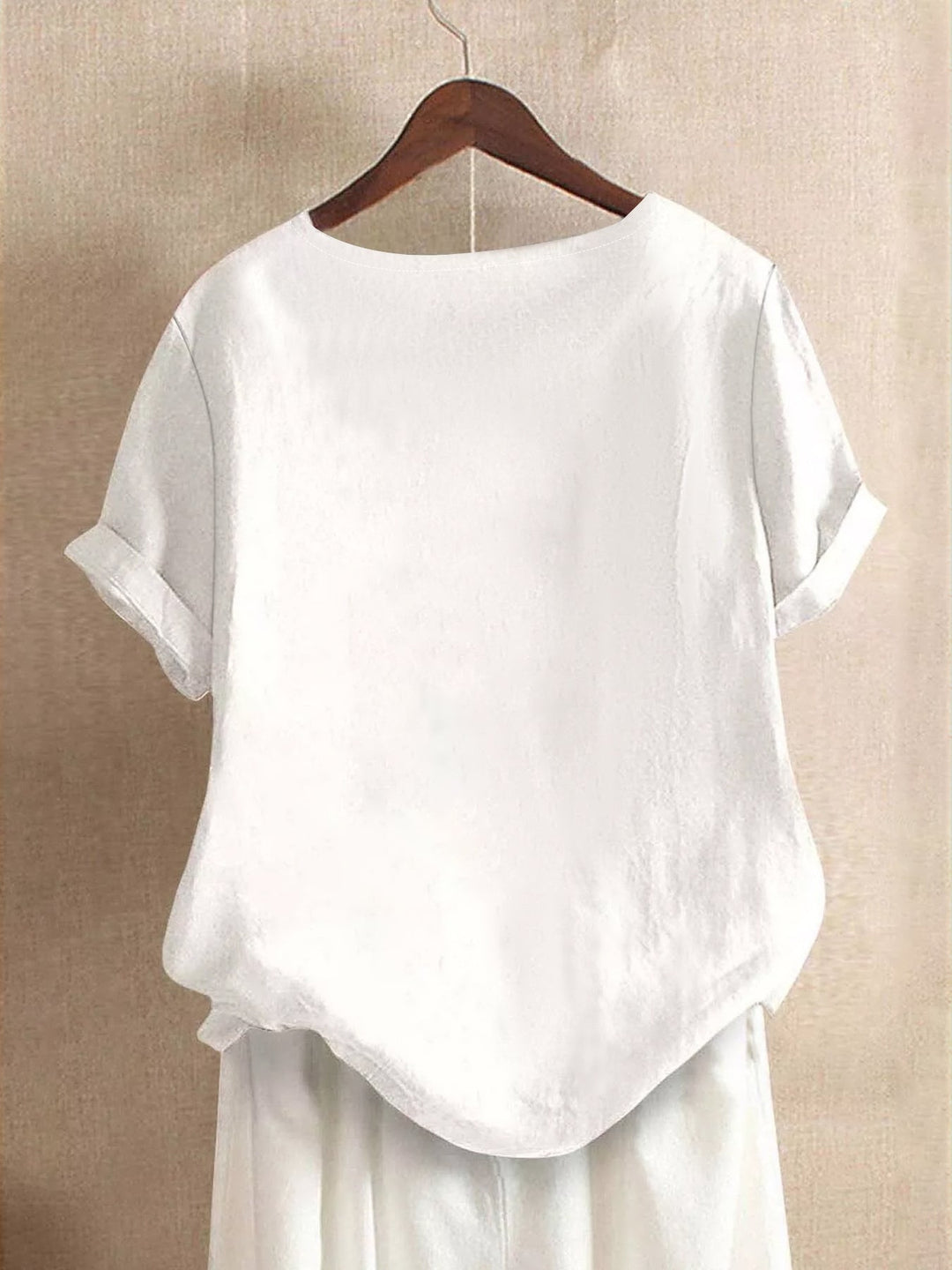 Claire | Relaxed Button Detail Blouse