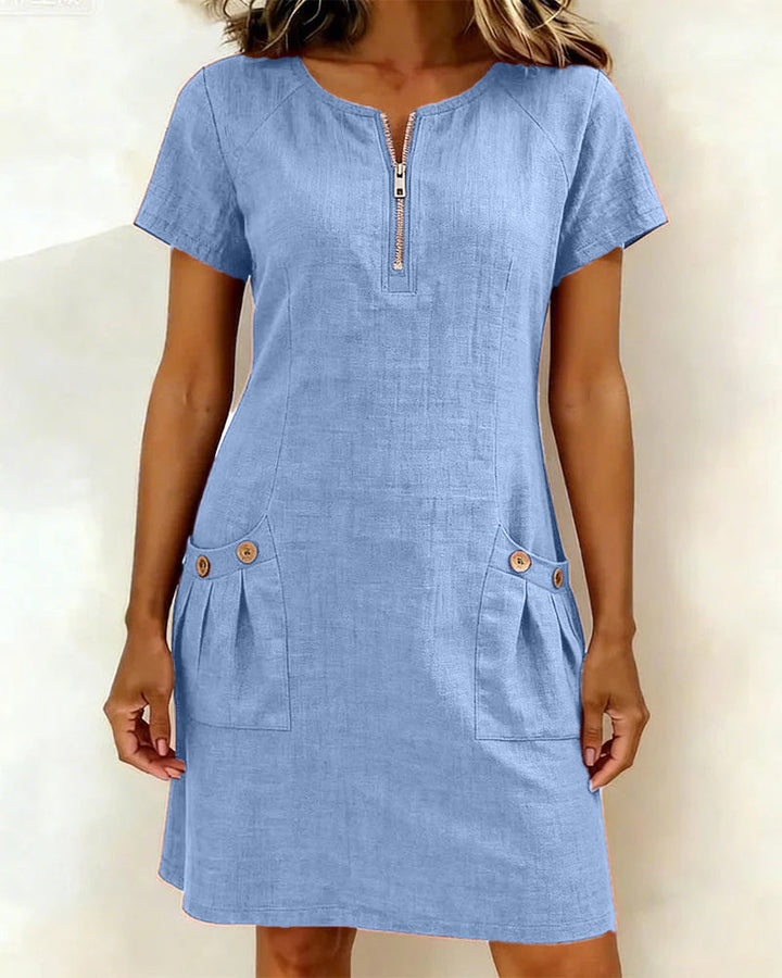 LINA™ | ELEGANT A-LINE DRESS