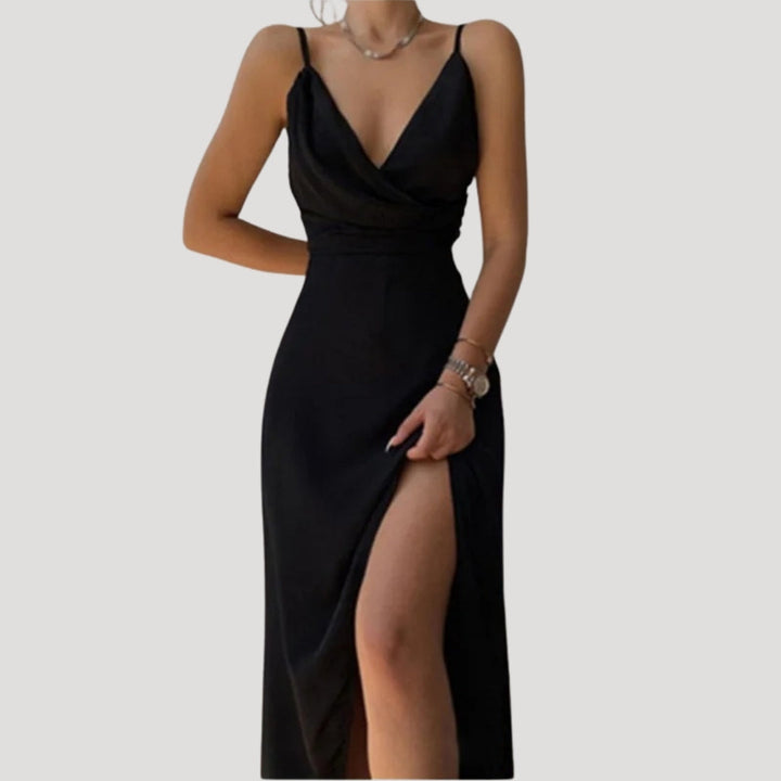 Chloe | Women Wedding Guest Slit Maxi Dress