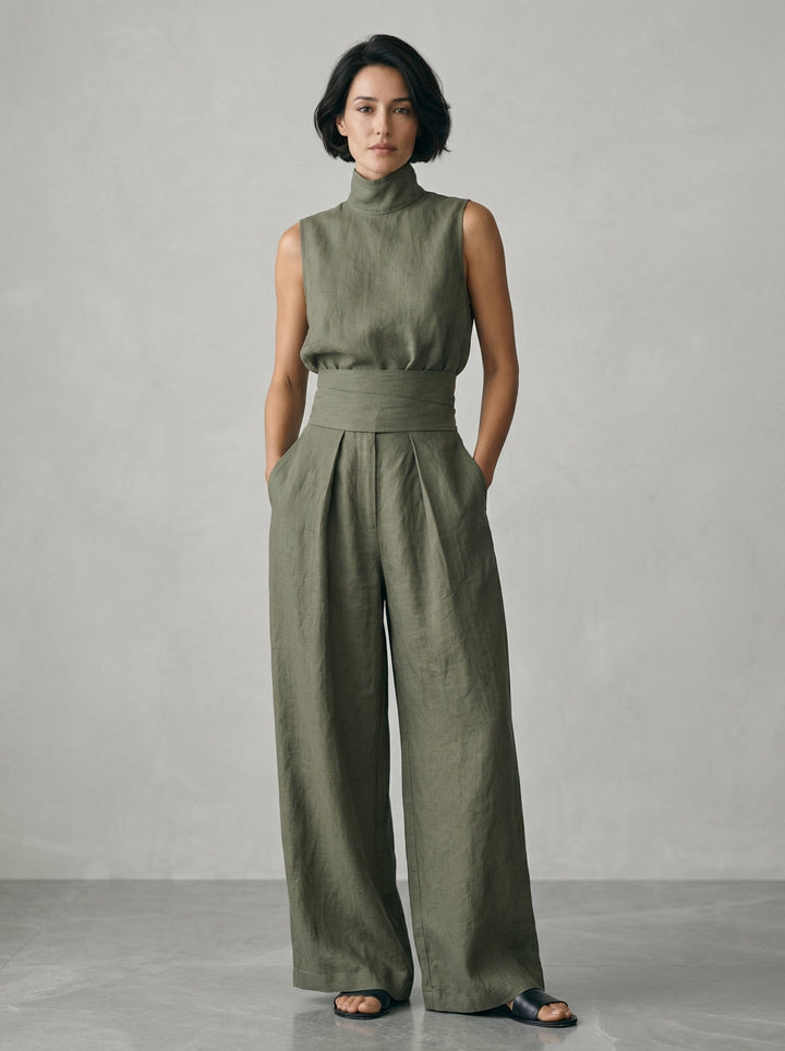 ESSENTIAL - Minimalist Sleeveless Top Set