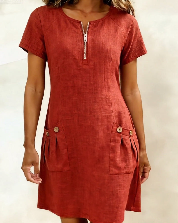 LINA™ | ELEGANT A-LINE DRESS