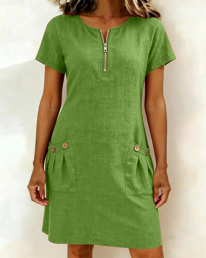 LINA™ | ELEGANT A-LINE DRESS