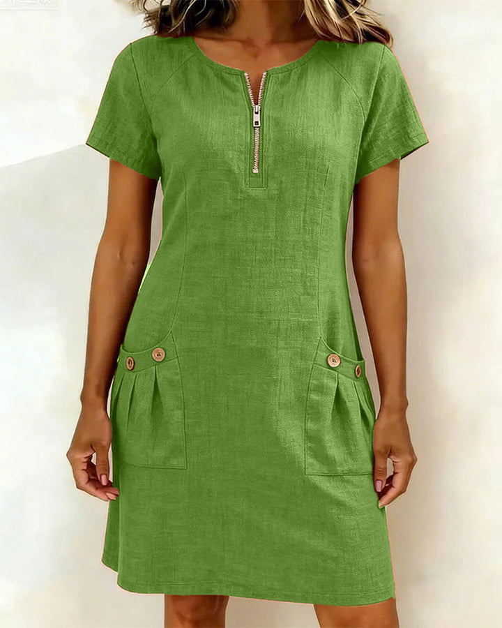LINA™ | ELEGANT A-LINE DRESS