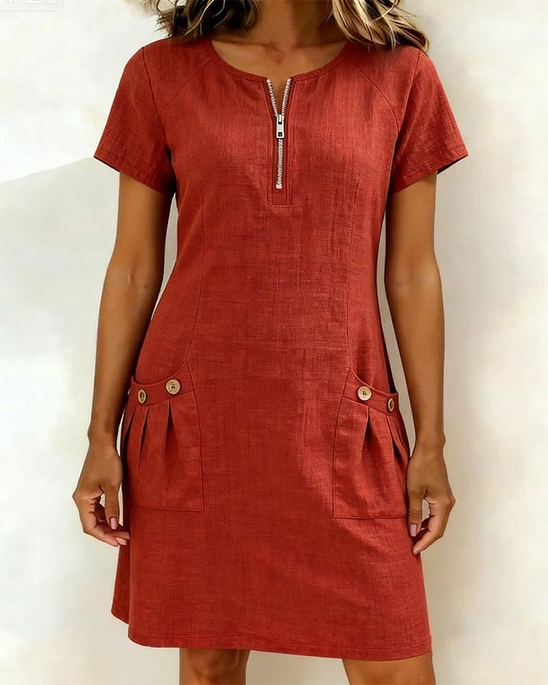 LINA™ | ELEGANT A-LINE DRESS