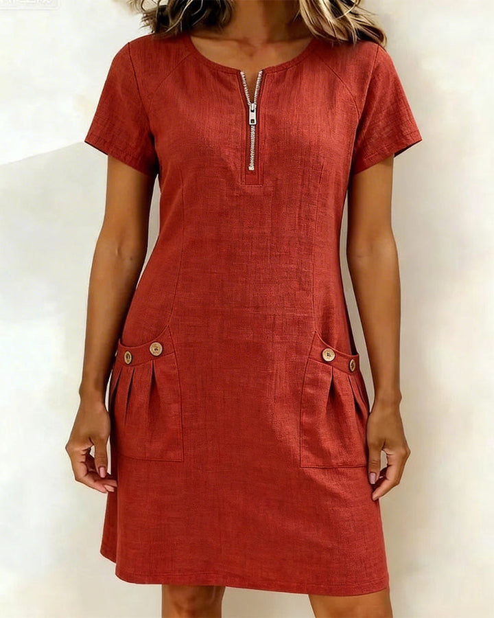 LINA™ | ELEGANT A-LINE DRESS